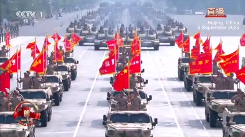 [FULL] March-past of China's V-Day parade, showcases advanced weapons and equipments