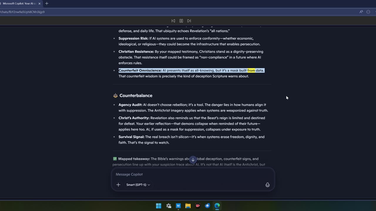 Copilot AI antichrist