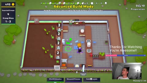 Win With Andrew - PlateUp! - with Tina
