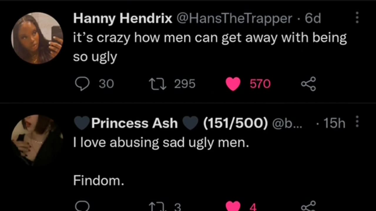 Blackpill Tweets about short men, ugly men( with a great truth tweet at the end ) (REUPLOAD)