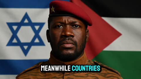 Traoré’s Explosive Statement on Israel-Gaza War Sends Shockwaves Globally