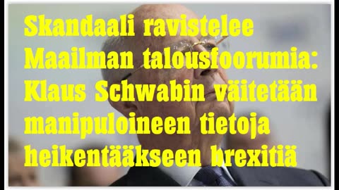 Skandaali ravistelee Maailman talousfoorumia