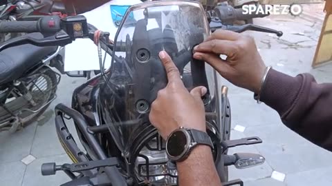Royal Enfield Himalayan 450 | GPS Mount | Unboxing and Installation - SPAREZO
