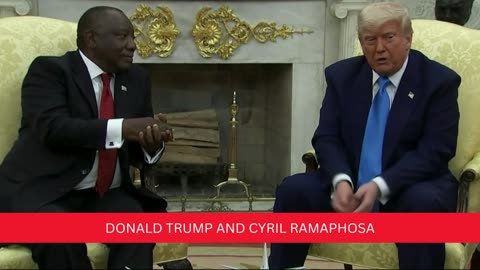 BREAKING NEWS: Trump, South Africa President Have Shocking Argument About White Farmer Death Claims