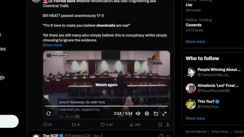 Florida bans Weather Modification aka Geo-Engineering aka Chemical Trails