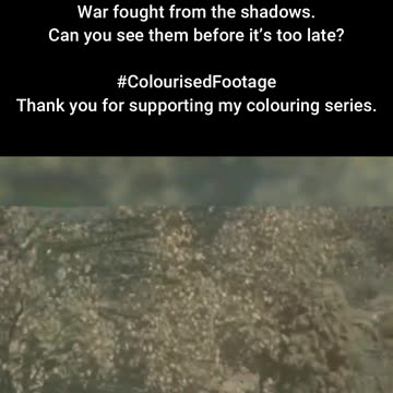 British Marksmen Test Their Camouflage Skills #ColourisedHistory