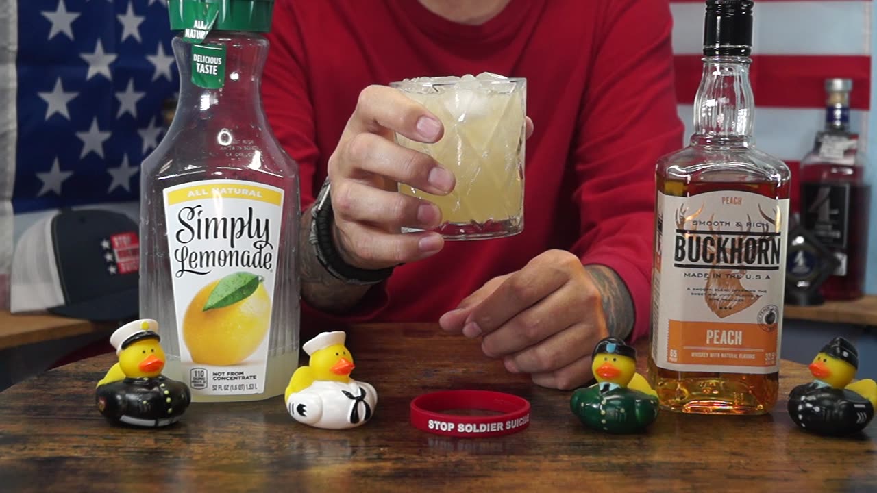 Timothy Crow - Buckhorn Peach Whiskey & Simply Lemonade