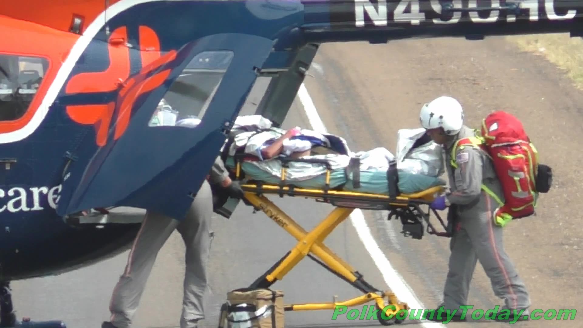 PEDESTRIAN STRUCK BY VEHICLE, FLOWN FROM SCENE, BLANCHARD TEXAS, 10/23/25...