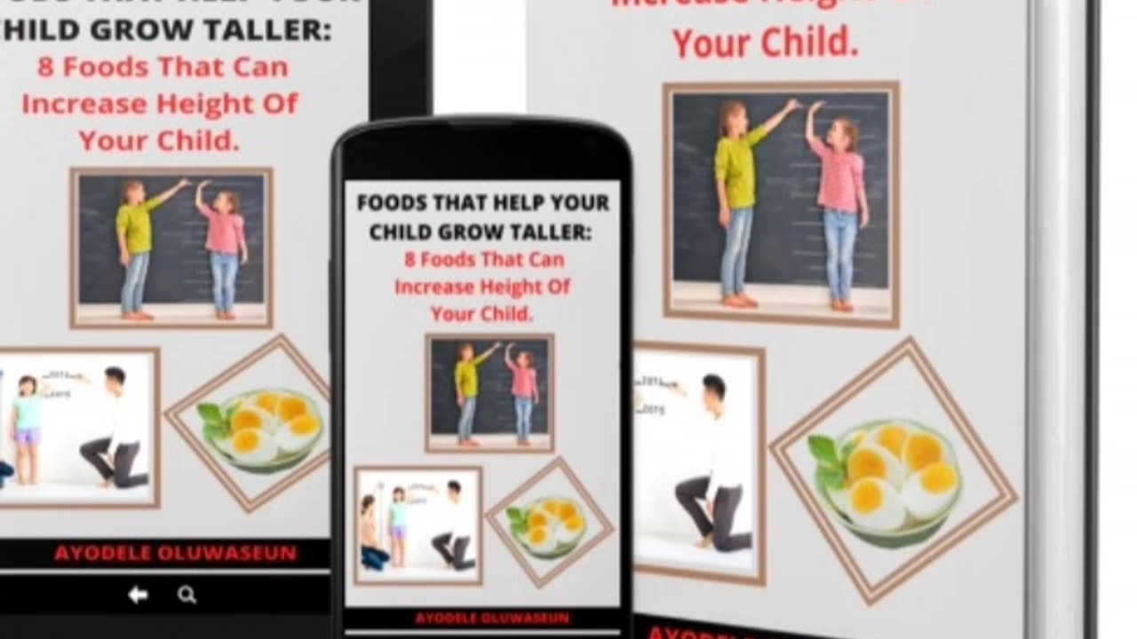 Foods that help your child grow taller 😌