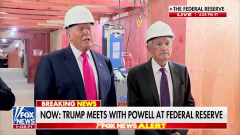 POTUS visits Fed