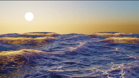 Ocean Waves Meditation Music | Relaxing Sea Sounds for Calm, Sleep & Inner Peace