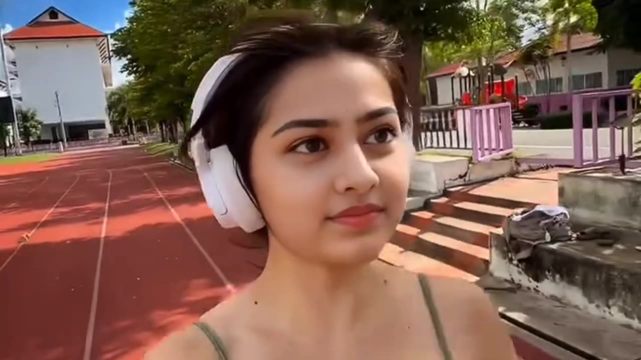 Sexy girl awesome running time