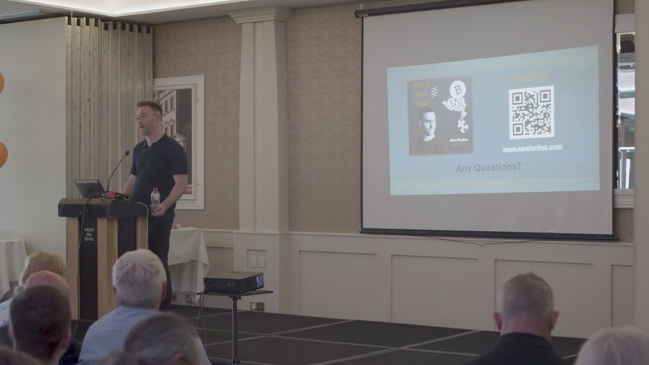 Bitcoin & Business in Ireland | Alan Bryden at Bitcoin Ireland Conference 2024