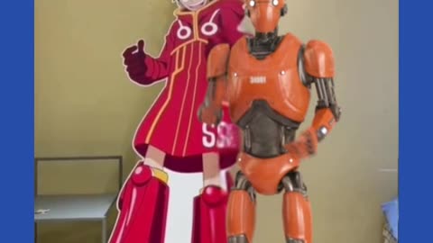 Monkey D. Luffy and robot 🤖️