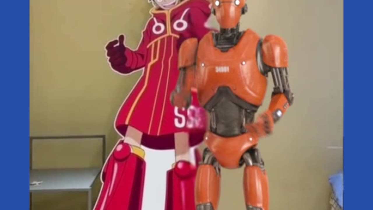 Monkey D. Luffy and robot 🤖️