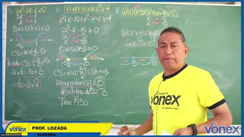 VONEX SEMIANUAL 2025 | Semana 12 | Álgebra