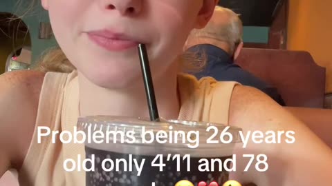 Waiter Mistakes Grown Woman For A Kid