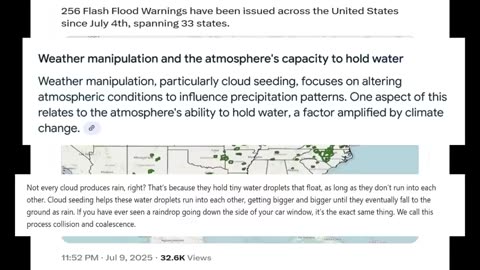 Wow, 33' states are dealing with this, and it's clear it's more than just some random natural events