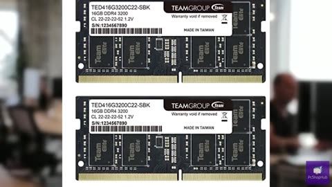 TEAMGROUP Elite DDR4 32GB Kit (2 x 16GB) 3200MHz PC4-25600 CL22 (2933MHz or 2666