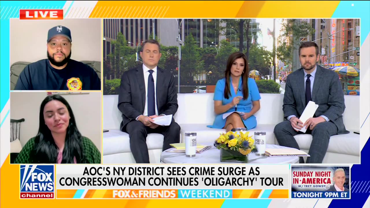 Fox News Guest Says AOC Walked Out On Her Question During Bronx Town Hall