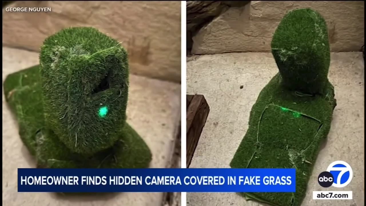 Burglars now hide cameras on your property to monitor when you are not home