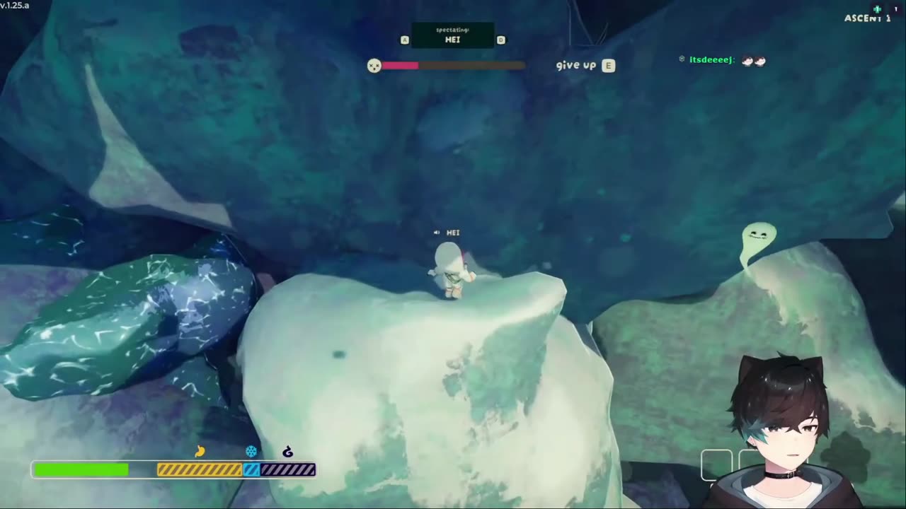 PEAK but chat controls the game