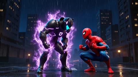 SPIDER-MAN: Portal to the Year 3025 🌀 | Futuristic Adventure in the Tech City of Tomorrow