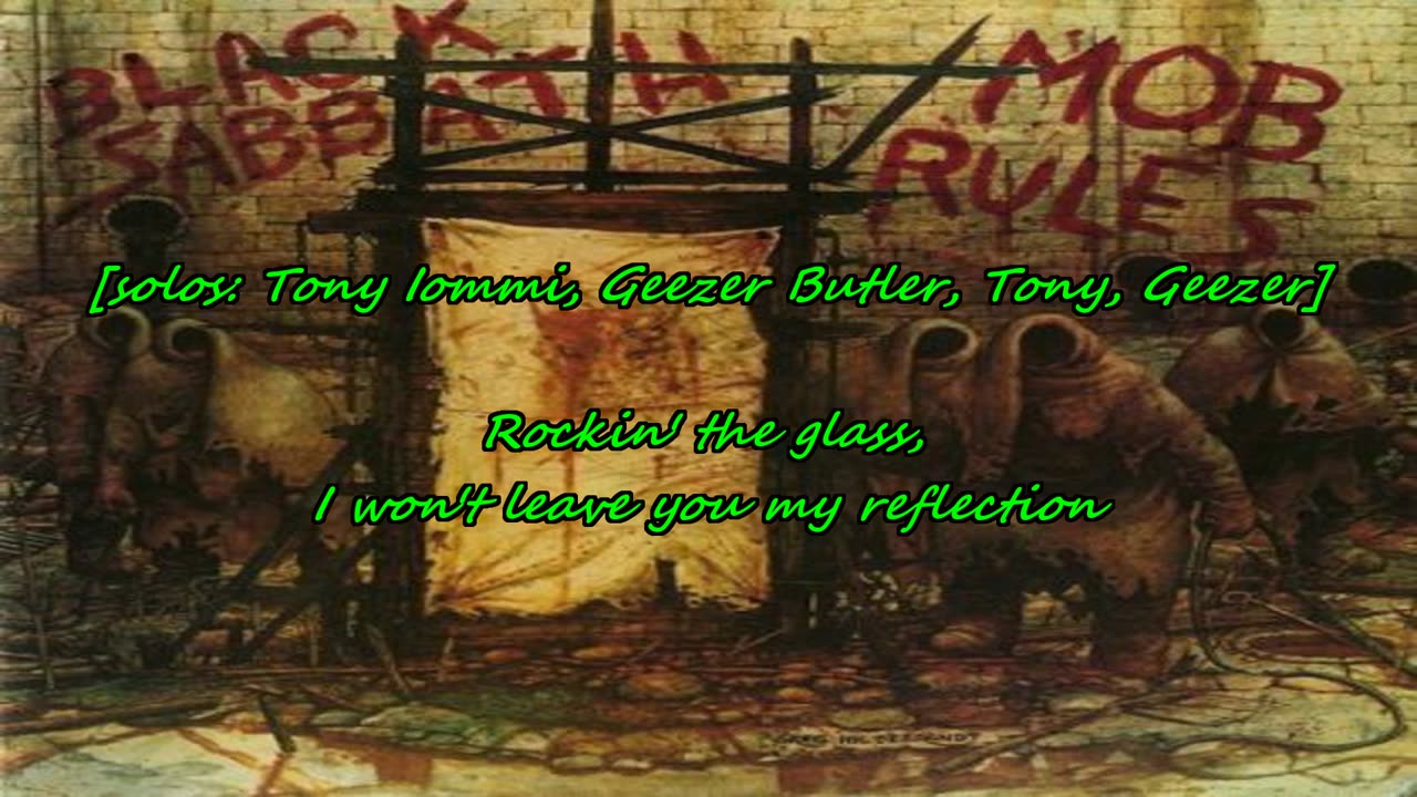 Black Sabbath ~ Slipping Away {into the karaoke void}