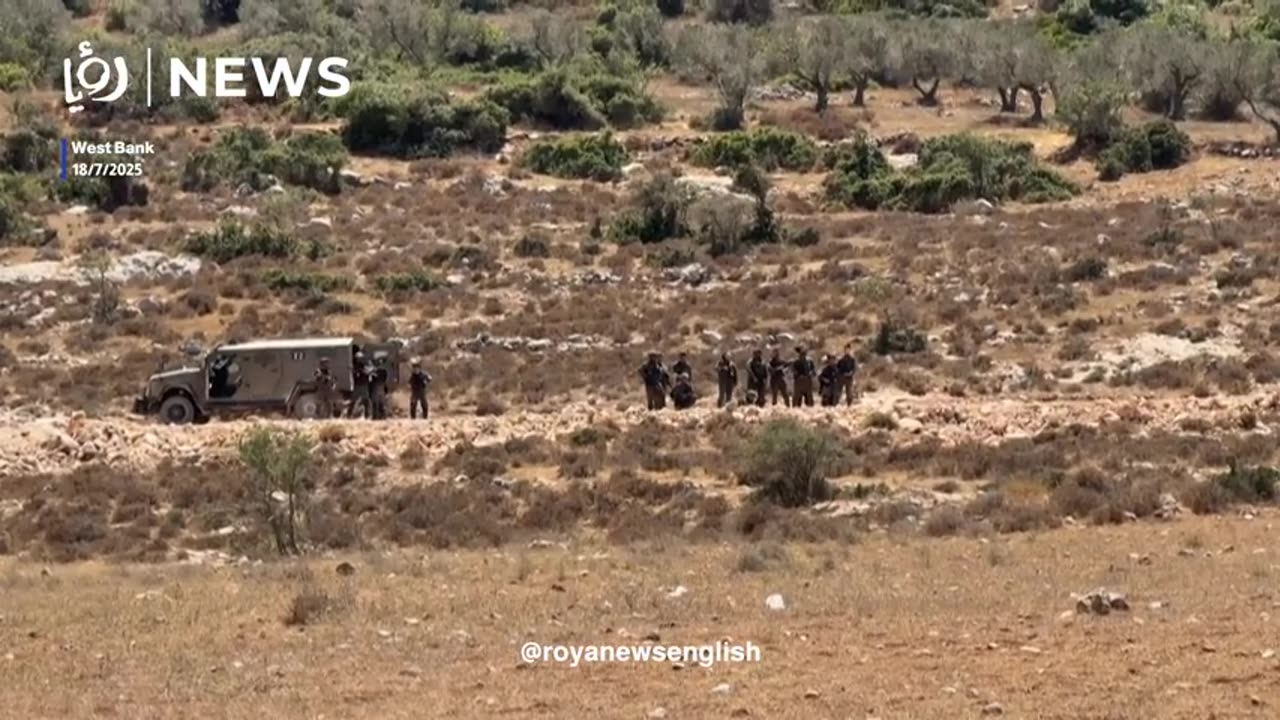 Clashes at West Bank march against settler outpost