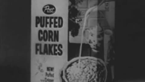 Commercial - Post Puffed Corn Flakes