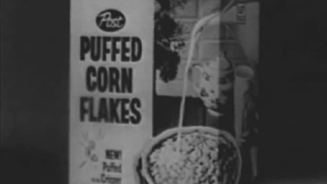 Commercial - Post Puffed Corn Flakes