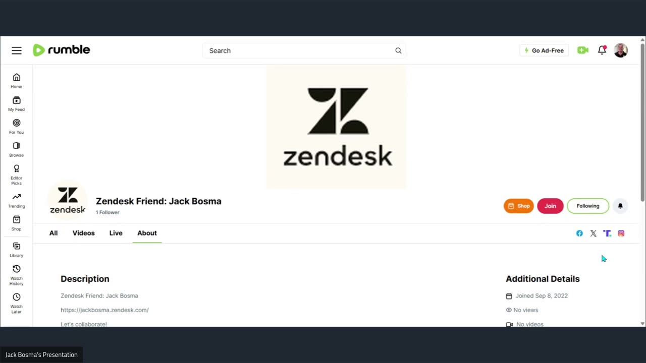 Zendesk Friend: Jack Bosma