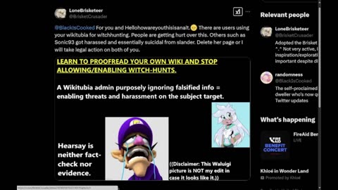Hellohowareyouthisisanalt and TheOriginalImposter drama on Wikitubia
