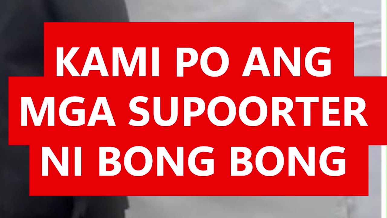 BAKIT NASA THE HAGUE ANG SUPPORTER NI BONGBONG