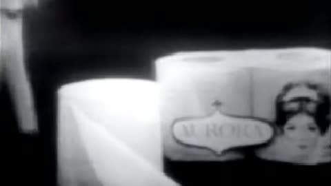Commercial - Aurora Toilet Paper 1966 (Too soft for words)