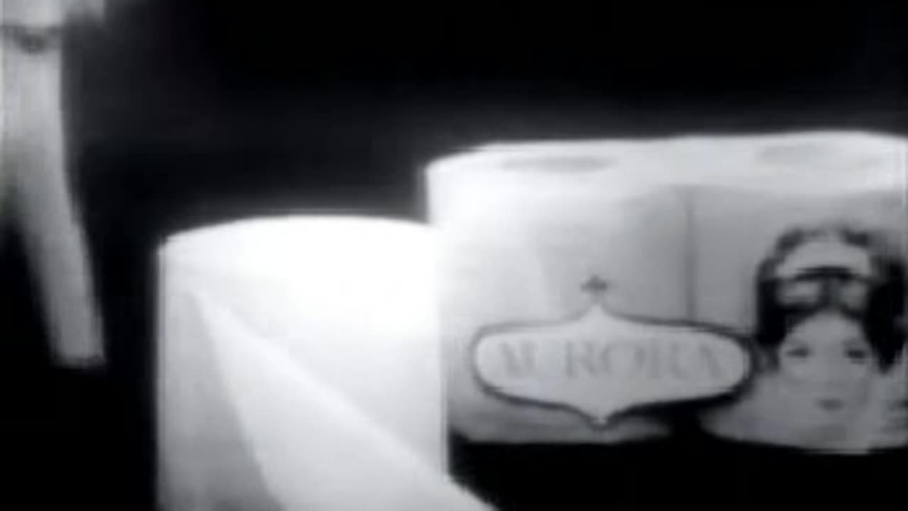 Commercial - Aurora Toilet Paper 1966 (Too soft for words)