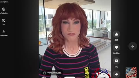 Kathy Griffin is at it again with bloody cut off heads what is wrong with Hollywood