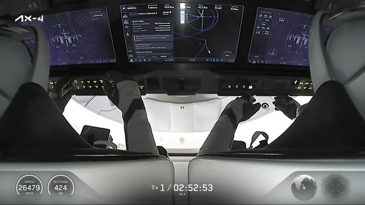 Ax-4 on-orbit