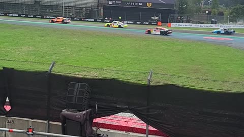 NASCAR Crash Into Barrier in Mexico City