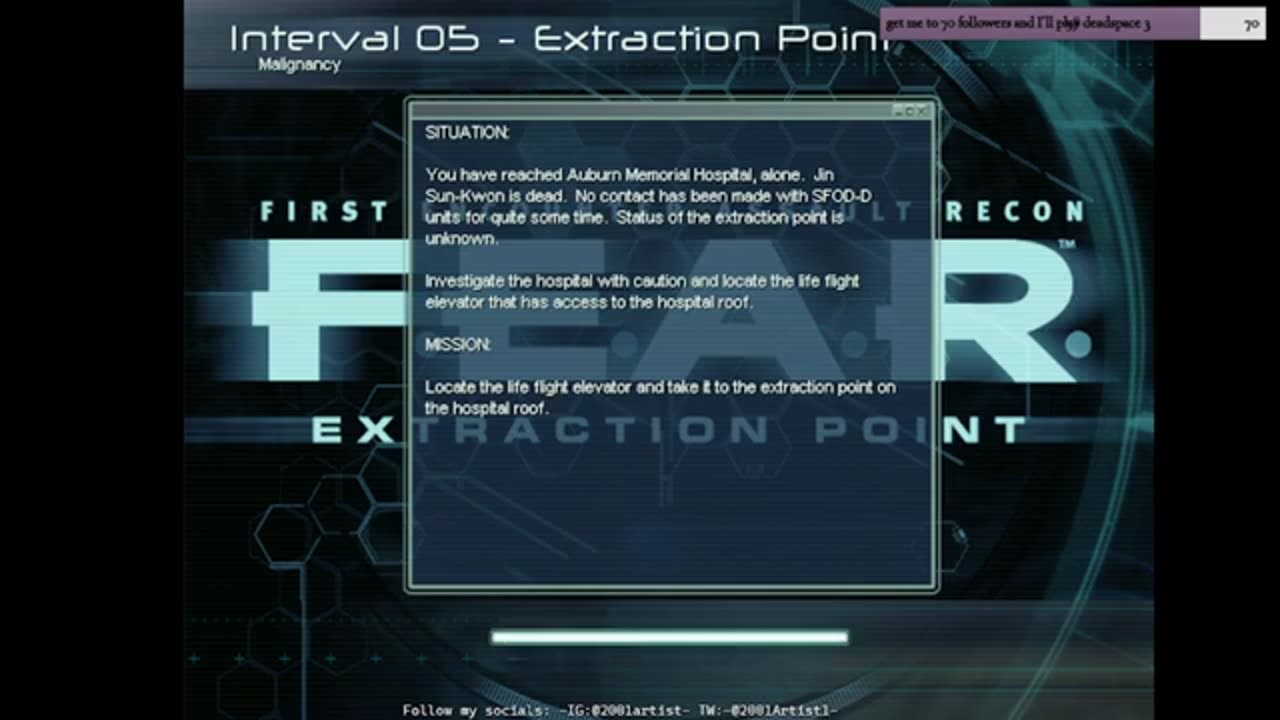 F.E.A.R Extraction point (part 3) the end