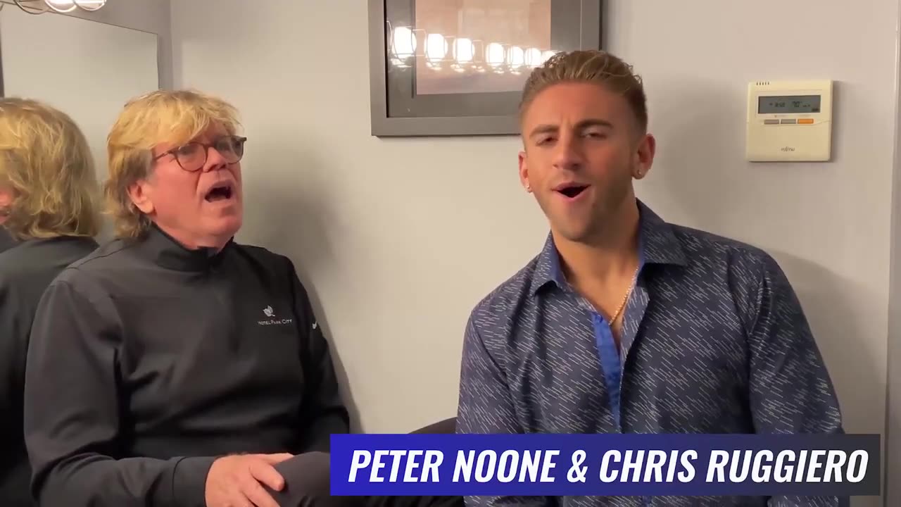Peter Noone -- If I Fell w/Chris Ruggiero #beatles