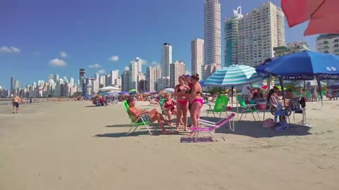 Beach Praia de Balneário Camboriú Brasil