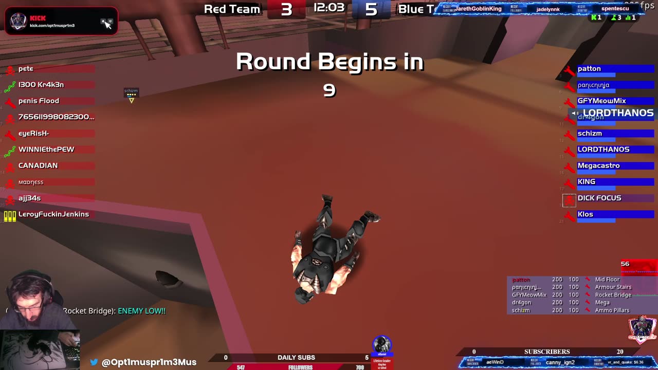 first rumble stream