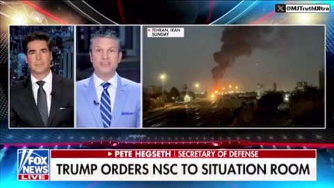 Pete Hegseth confirms US Military's taking a “DEFENSIVE POSTURE” - Goal is Peace (6.16.25)