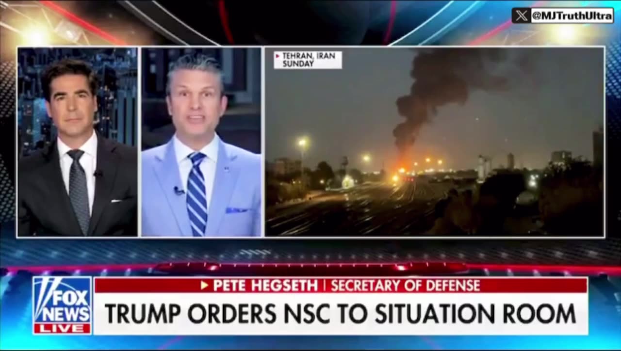 Pete Hegseth confirms US Militarys taking a “DEFENSIVE POSTURE” - Goal is Peace (6.16.25)