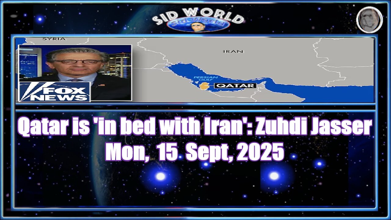 Qatar is 'in bed with Iran' Zuhdi Jasser