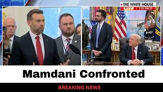 Reporter Presses Zohran Mamdani On This Policy In The Oval Office