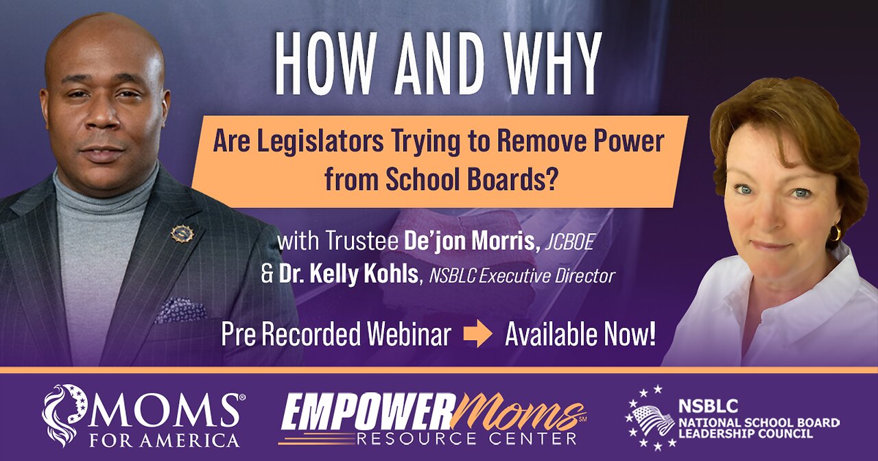 How and Why are Legislators Trying to Remove Power from School Boards?