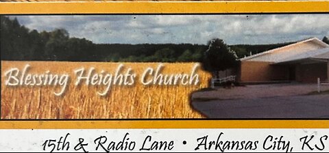 Blessing Heights Church May 25, 2025 Moses was Called to be a Deliverer