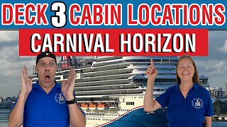 Carnival Horizon Deck 3 Cabin Guide | Tall Man’s Cruise Adventures